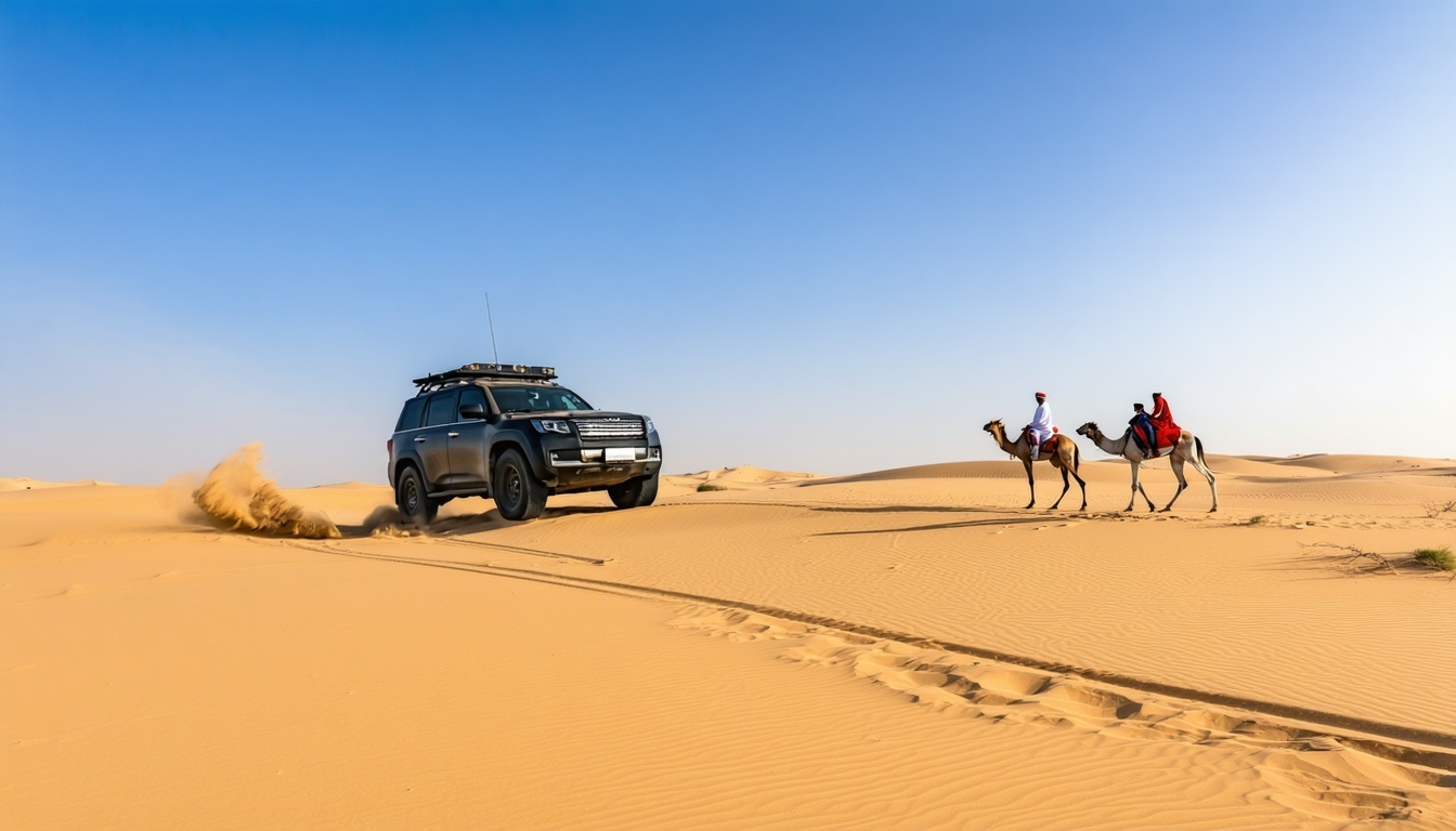 Desert safari adventure in Dubai