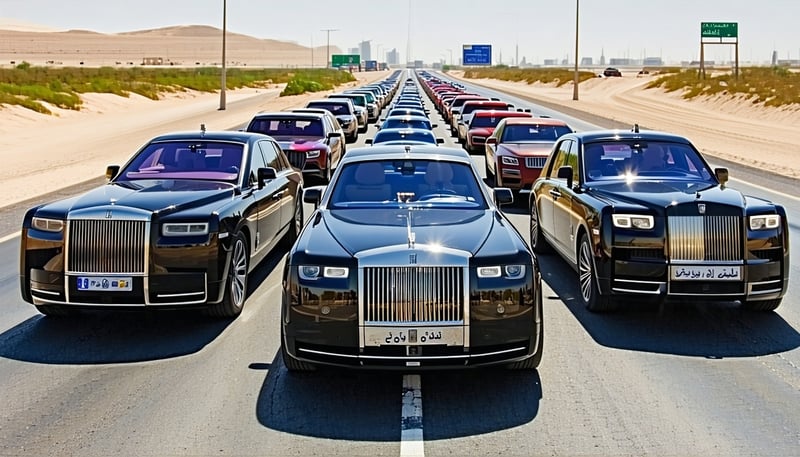Luxury travel vehicles from Dubai Road Pass Journey Travel